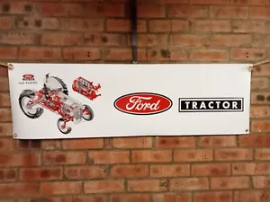 FORD 8N TRACTOR large pvc WORK SHOP BANNER - Picture 1 of 4