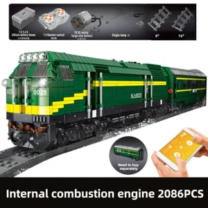 Mould king 12001 NJ2 Diesel Locomotives MOC RC 2086 pcs Building Block Toy Set - Picture 1 of 6
