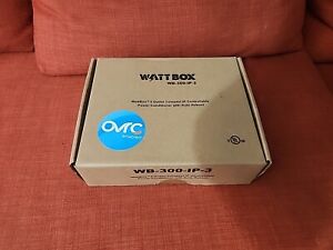 WATTBOX WB-300-IP-3  3-OUTLET POWER SURGE REBOOT OVRC NEW