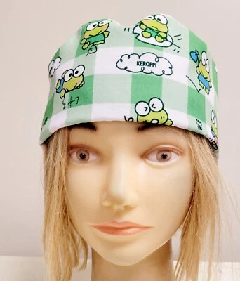 KERROPI FISHING MEDICAL NURSE SCRUB CAP ( 2 SIZE SELECTION )  - Image 1 of 4