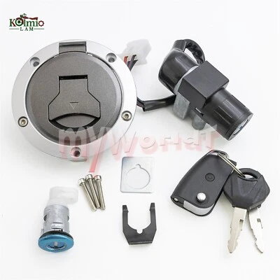 Juego de bloqueo de asiento tapa de gas interruptor de encendido apto para Honda MSX125 GROM 125 2016-2022 Foto 1 de 4