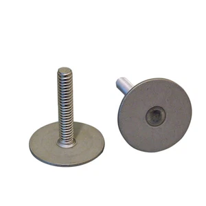 Weld Mount 1" Tall Stainless Stud w/1/4" x 20 Threads - Qty. 10 - Imagen 1 de 1