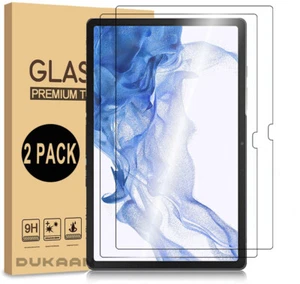 9HD Tempered Glass For Samsung Galaxy Tablet S8 11" 2022 Tab S8 Screen Protector - Afbeelding 1 van 9