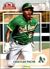 2022 Topps International Trading Card Day Cristian Pache Oakland Athletics