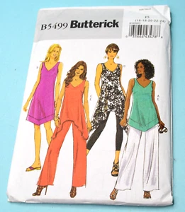 BUTTERICK PATTERN 5499 PANTS DRESS TUNIC MISSES/PETITE SIZES 16 - 24 FFUC - Picture 1 of 2