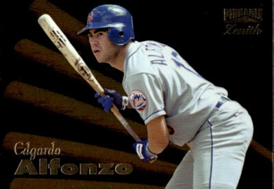 1996 Zenith Edgardo Alfonzo 65 New York Mets - Image 1 of 2