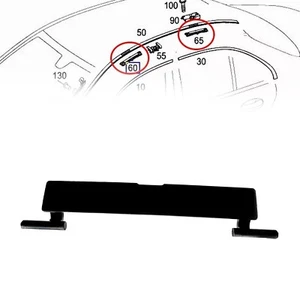 Stylish Roof Rack Moulding Connecting Cover for For MERCEDES A For CLASS W176 - Picture 1 of 12