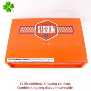 Caja de cigarros de madera vacía CAO Session Sit Smoke Chill 10,25" x 7" x 2,25" - Imagen 1 de 12