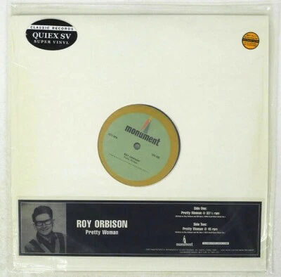 Roy Orbison Pretty Woman  Classic Records Quiex SV Sealed 12"  - Image 1 of 2