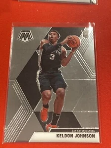 19-20 Prizm Mosaic Keldon Johnson Rc Base #238 - Picture 1 of 2