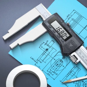 0-500mm High-precision Extended-jaw Electronic Vernier Caliper Large Range Tool - Picture 1 of 12