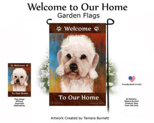 Welcome Garden Flagge - Mustard Dandie Dinmont Terrier 051A - Bild 1 von 1