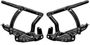 New! 1967 - 1969 Camaro Firebird Nova Hood Hinges Pair, Both Right & Left Sides - Picture 1 of 7
