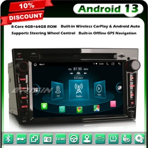 8-Kern Android 14 Autoradio GPS Navi Für Opel Corsa Antara Zafira Vivaro Meriva - Bild 1 von 24