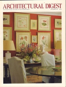 Architectural Digest November 1993 Fiona & Charles Paintings 021617DBE - Picture 1 of 1