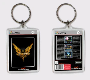 ELITE COMMODORE AMIGA LLAVERO KEYRING - Imagen 1 de 1