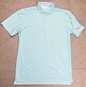 Holderness & Bourne Regency Centers Men's Brick Pattern Golf Polo Shirt Size M - Picture 1 of 9