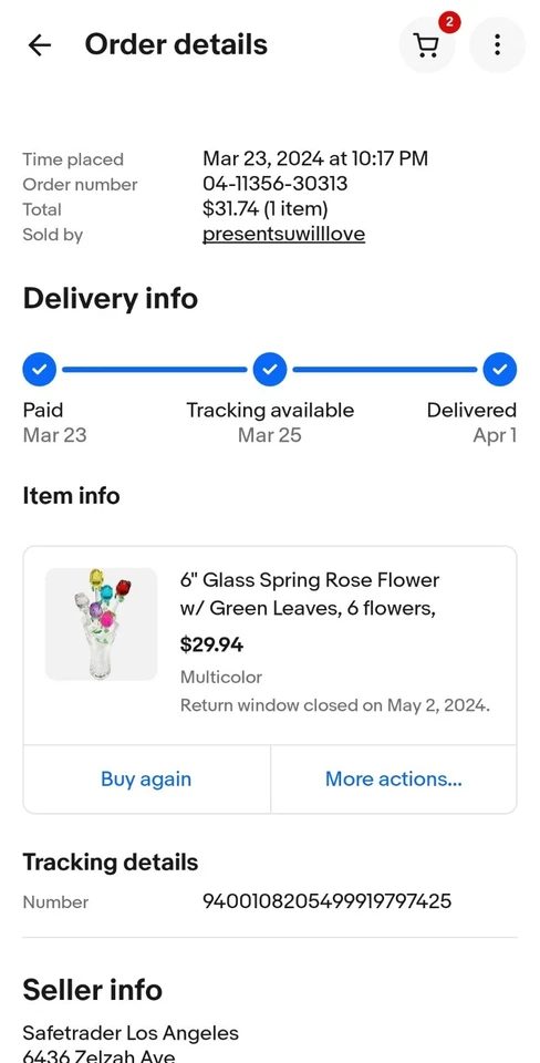 12英寸玻璃春玫瑰花绿叶,含6朵玫瑰,可选组合 — 第 1/1 张图片