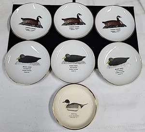 (Lot of 7) Ducks Unltd Collector Trinket Plate Canada Goose, Black Duck, Pintail - Picture 1 of 5