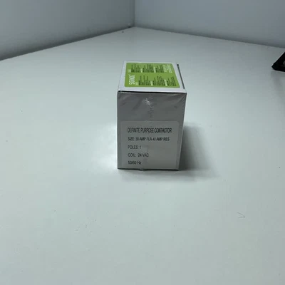 Definite Purpose Magnetic Contactor 1 Pole 30 FL 24VAC 40amp Res XKJL1-30/1 - Image 1 of 3