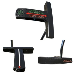 Scotty Cameron ELITE BLACK Detour 35" Putter Holiday Paintfill! 🔥 - Picture 1 of 21