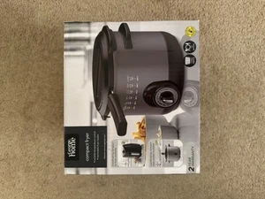 Grey Compact 1.2L Deep Fryer George Home BRAND NEW - Picture 1 of 2