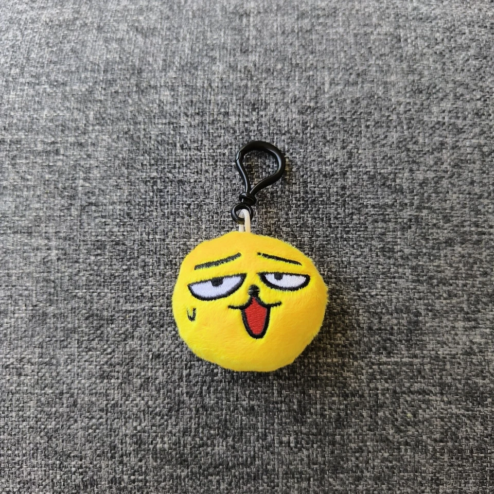 PORTACHIAVI EMOJI EMOTICON FACCINA GADGET ACCESSORI IDEA REGALO CIONDOLO - Immagine 1 di 1
