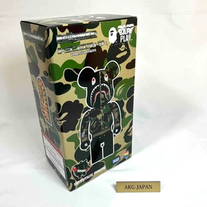 BE@RBRICK Transformers Optimus Prime BAPE CAMO SHARK 400% A Bathing Ape Japan - Picture 1 of 9