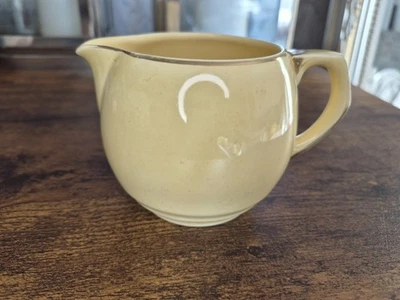 Royal Tudor Ware Primrosa Barker Bros Ltd. England Yellow Milk Jug - Image 1 of 4