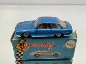 PENNY 0/25 ALFA ROMEO BERTONE 2600 SPRINT -BLUE 3inch 1:66- GOOD IN BOX - 531 - Imagen 1 de 10