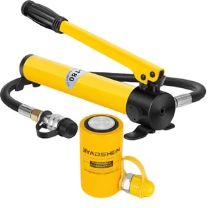 10 ton Hydraulic Cylinder Jack Sets Porta Power Ram Jack Kit with CP-180 Hydr... - Picture 1 of 6