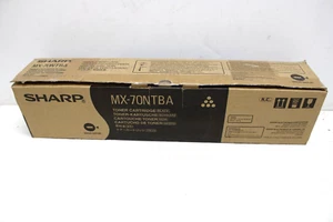 Sharp Genuine MX-70NTBA Black Toner Cartridge for MX-5500N MX-6200N-OPEN BOX - Picture 1 of 3