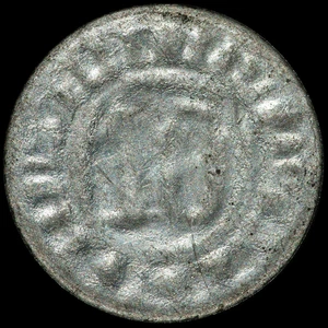 NOTGELD: 10 Pfennig, Eisen. STADT KOSCHMIN / POSEN. KOŹMIN. EINSEITIGE PRÄGUNG! - Bild 1 von 4