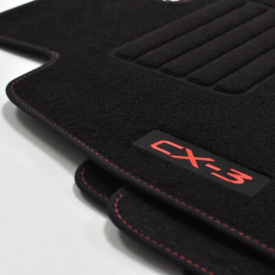 Mattenprofis Velours Edition Fußmatten für Mazda CX-3 CX3 ab Bj.05/2015 Vbr - Bild 1 von 4
