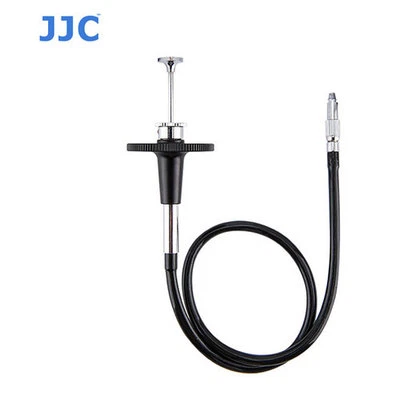 JJC Cable Roscado Liberación TCR70BK Para Fujifilm Sony Leica Bombilla TORNILLO DE BLOQUEO Negro Foto 1 de 4