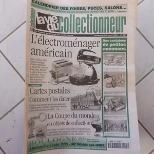 MAGAZINE VIE DU COLLECTIONNEUR DU N° 227 - MAI 1998 - ELECTROMENAGER USA HORLOG - Imagen 1 de 1