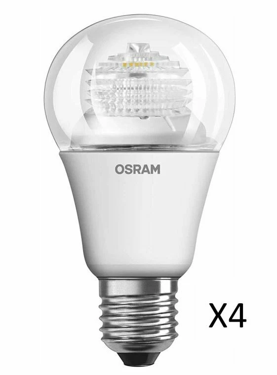 4 Stück OSRAM LED Superstar Classic A40, 6W(40W), 2700K, 470 lm., Dimmbar - Bild 1 von 1