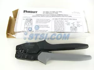Panduit CT-1005 Aderendhülsen-Crimpzange, gebraucht - top ~ STSI - Bild 1 von 7