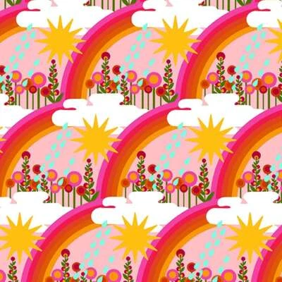 Andover面料-邮戳-首日-塔菲织物BTY — 第 1/4 张图片