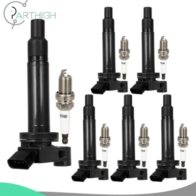 For Lexus ES300 RX300 3.0L V6 Ignition Coil & Spark Plug 2000 2001 2002 2003 - Image 1 of 4