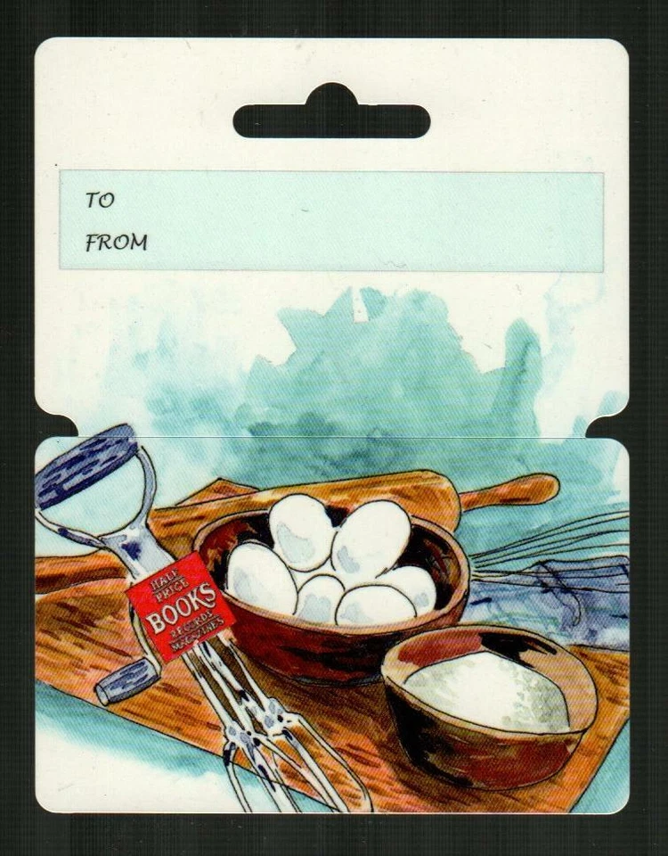 HALF PRICE BOOKS Flour and Eggs 2010 Gift Card ( $0 ) - Image 1 of 1