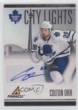 2010-11 Panini Pinnacle City Lights Signatures /100 Colton Orr #100 Auto