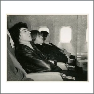 The Rolling Stones 1960s In Flight Press Photograph (UK) - Picture 1 of 2