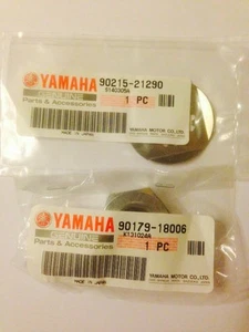 GENUINE YAMAHA YZF600R THUNDERCAT FRONT SPROCKET NUT AND WASHER KIT - Picture 1 of 4