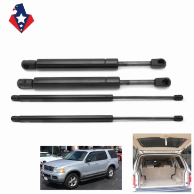 Capó trasero y delantero puntales de gas soportes de elevación para Ford Explorer 1995-2003 4 piezas Foto 1 de 4