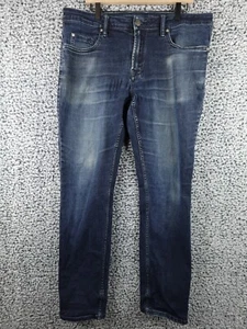Buffalo David Bitton Jeans Jackson-X Straight Stretch Medium Wash Size 36x34 - Picture 1 of 16