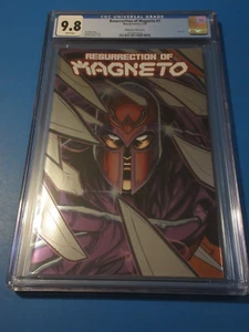 Resurretion of Magneto #1 Baldeon Foil Variante CGC 9,8 casi nuevo/m Hermosa gema wow - Imagen 1 de 3
