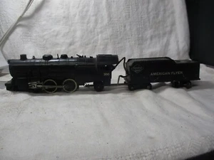 VTG American Flyer #300 Reading Lines Steam Locomotive 4-4-2 - S Gauge !! - Picture 1 of 11
