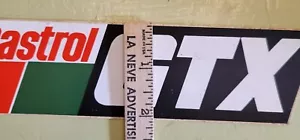 Castrol Oil Logo Truck Car Bumper Vinyl Window Sticker Decal 9x2 Inches - Picture 1 of 5