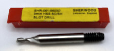 Milling Cutter SHERWOOD England HSS Slot Drill 3mm SHR-061-5603D